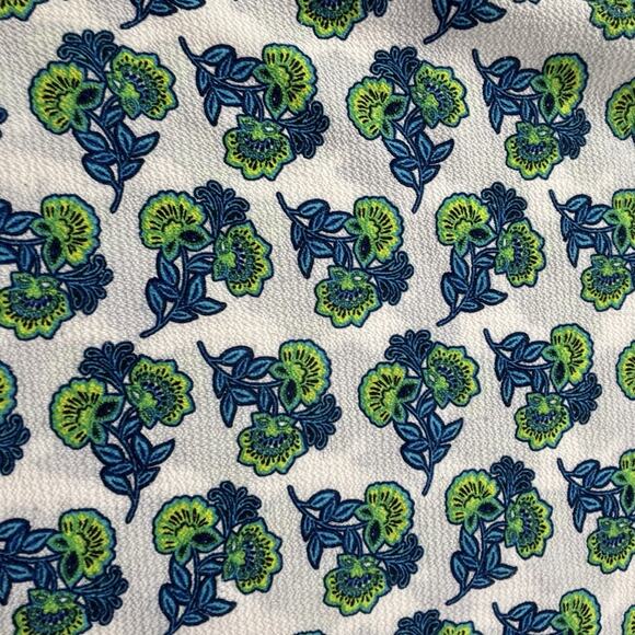 FIG & FLOWER Womens Size Large L Floral 3/4‎ Sleeve Boho Top Blouse - Picture 7 of 16